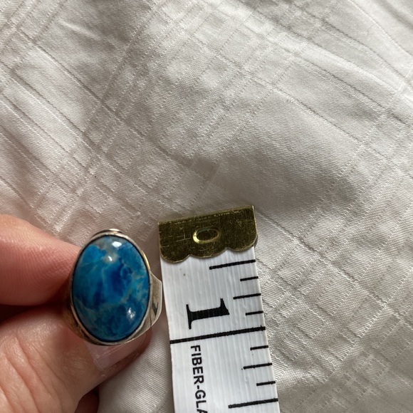 Sterling and stone ring - Picture 15 of 15